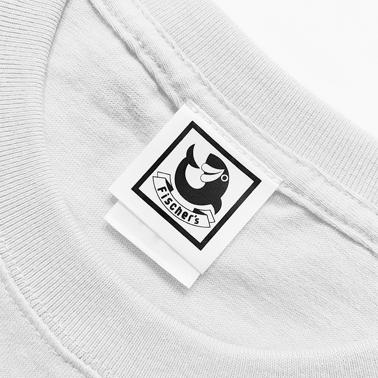 【フィッシャーズ】ロゴTシャツ ブルーロゴ(前面)