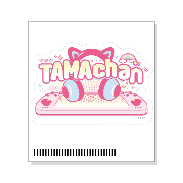 【TAMAchan】たまファングッズ★ステッカー(チャンネルロゴ)