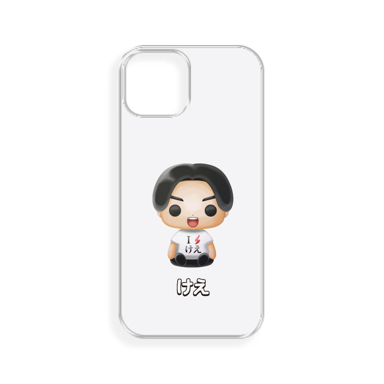 けえ【島育ち】推しiPhone 14 クリアケース(けえ)