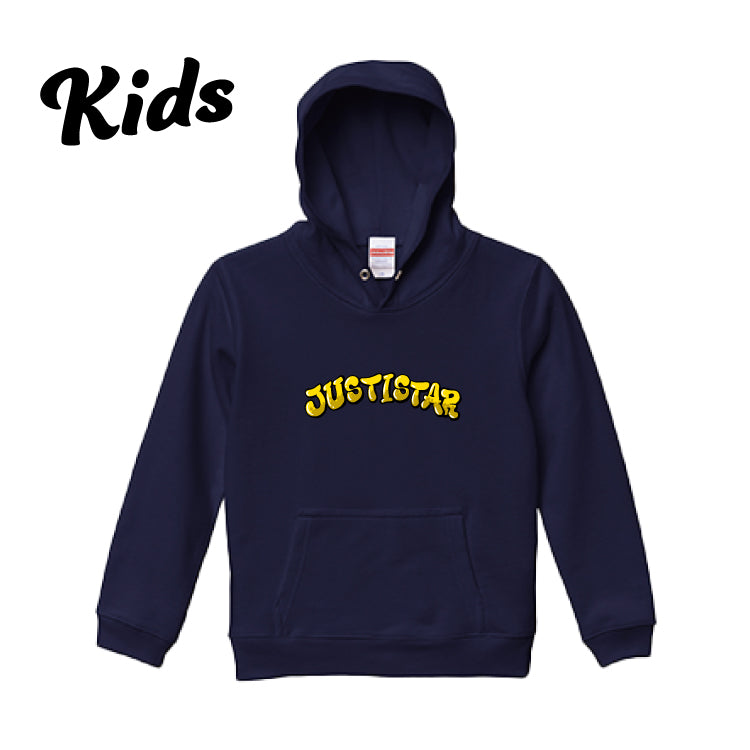 【ジャスティスター】プルオーバーフーディ/キッズ(ネイビー)