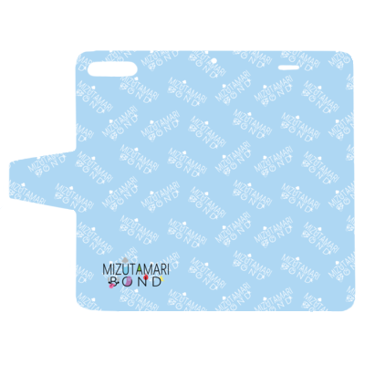 【水溜りボンド】iPhone 8 Plus / iPhone 7 Plus 手帳型ケース(ブルー)