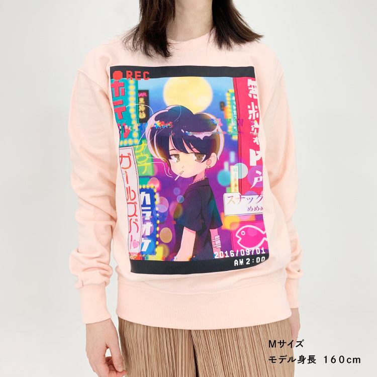 Far Away プリントスウェット