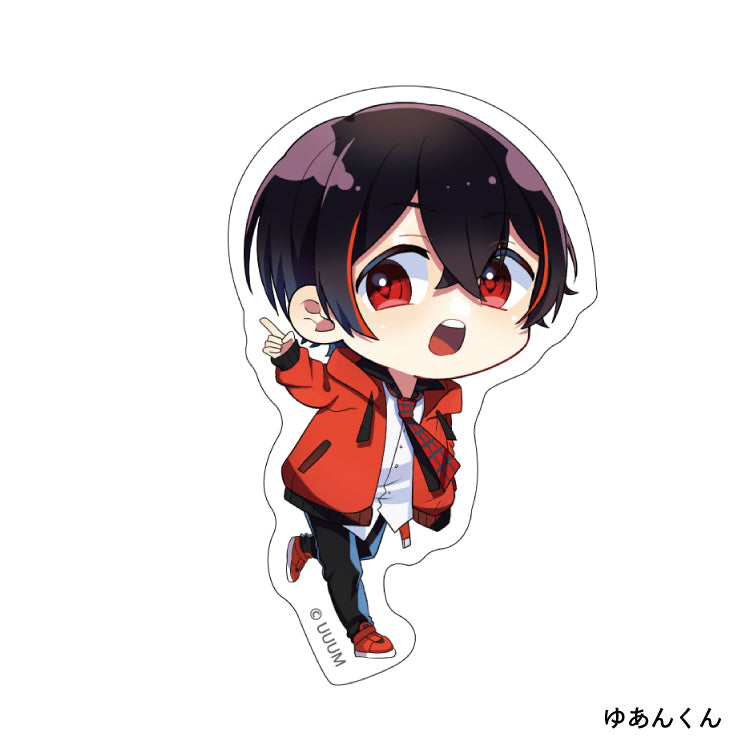 【カラフルピーチ】ダイカットステッカー2023