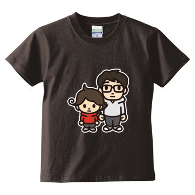 【mizunaTV】キッズTシャツA(チャコール)