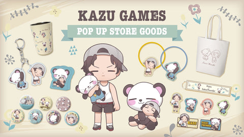 カズゲームズPOP UPグッズがCreator Storeでも販売開始！