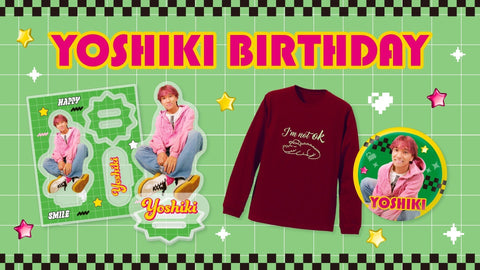 ジャスティスターよしきの生誕グッズが販売開始!