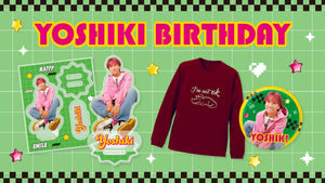 ジャスティスターよしきの生誕グッズが販売開始!