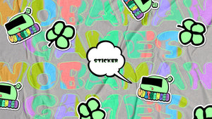 【のばまんゲームス】オリジナルステッカー発売！