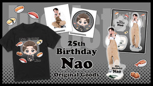 ジャスティスターなおの生誕グッズが販売開始!