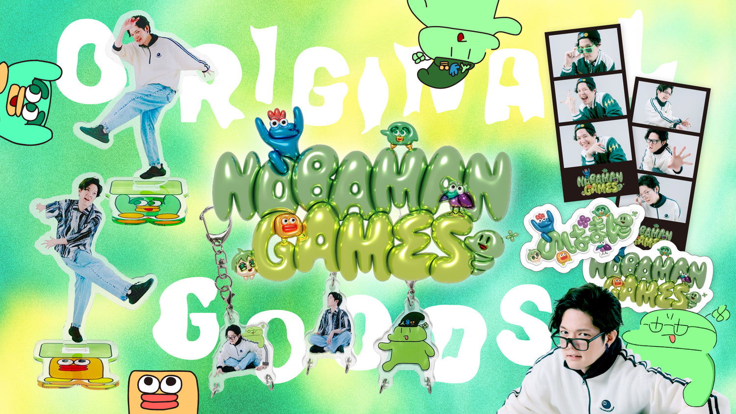 【のばまんゲームス】春グッズで実写アイテムを販売してみた！