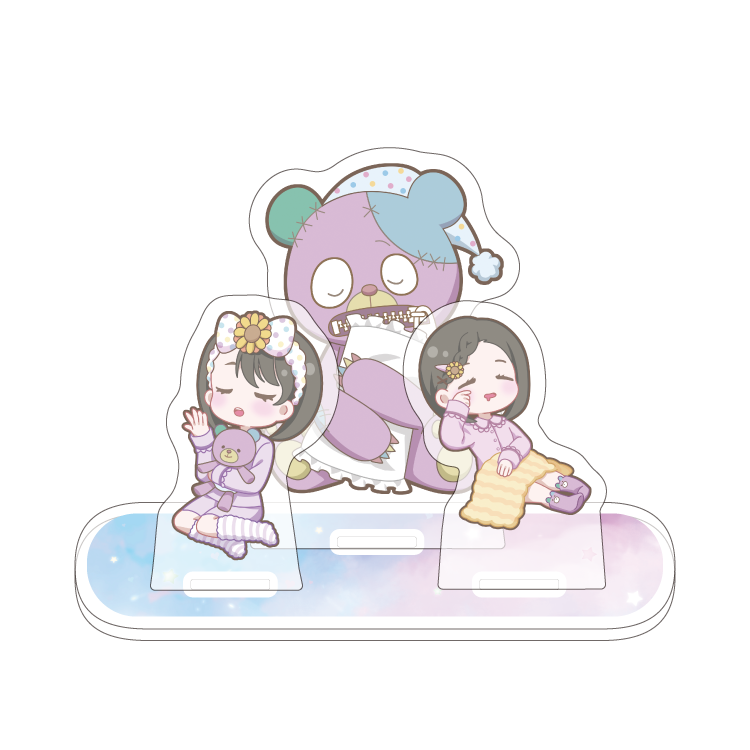 いっしょにおやすみジオラマアクリルスタンド