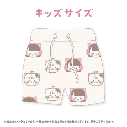【TAMAchan】Catnap Room キッズハーフパンツ
