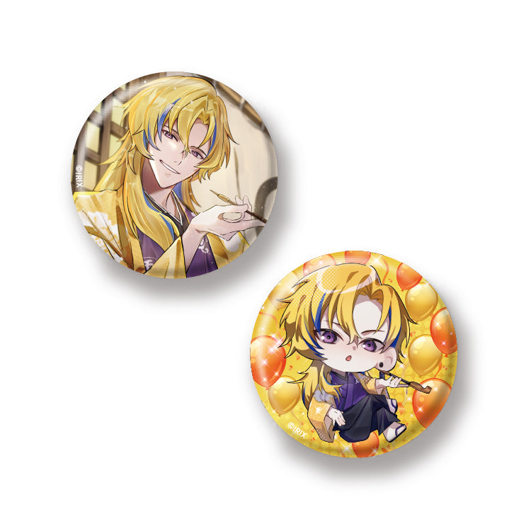 【イリクス学園】千影丸 誕生日記念2025 缶バッジ