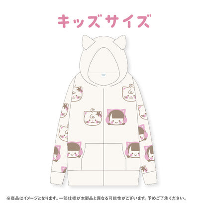 【TAMAchan】Catnap Room 猫耳キッズジップパーカー