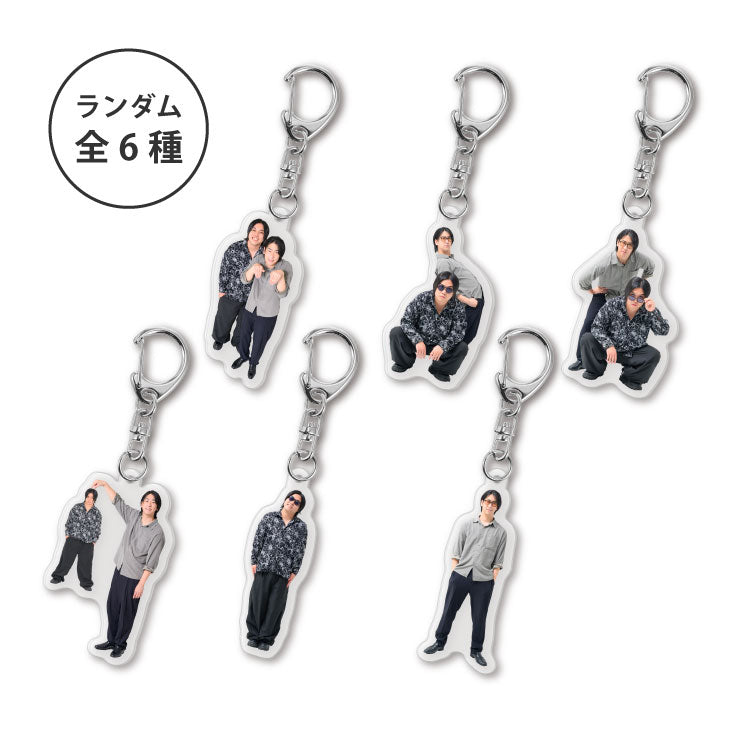 【トミーとたっくーのYouTubeでは話せない怖い話】ランダムアクリルキーホルダー