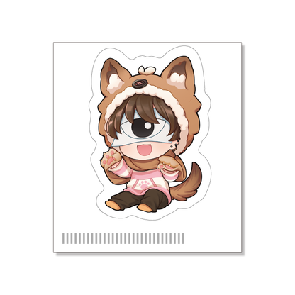 せんたんクリスマス　ステッカーA