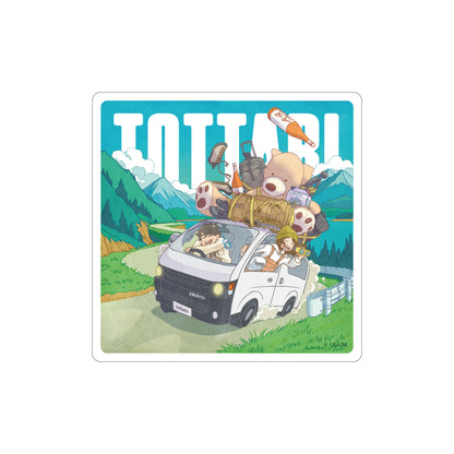 【とったび】とったび耐候ステッカー車旅ver