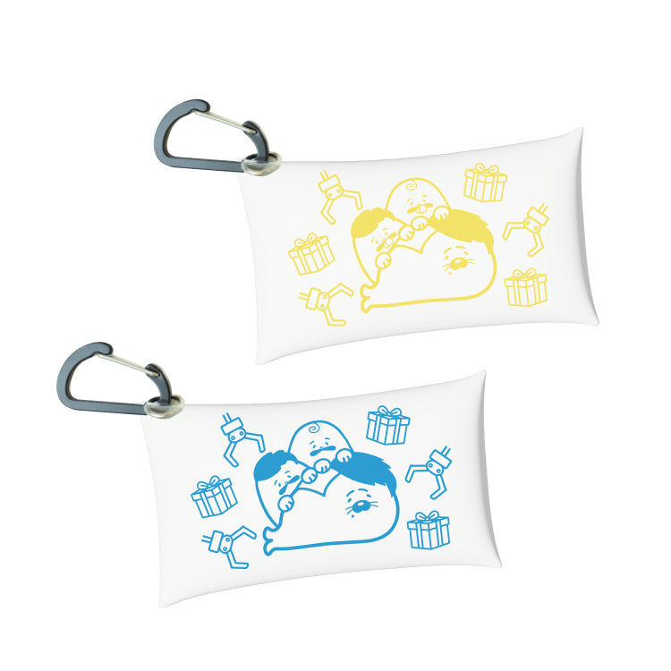 ふざけファクトリークリアマルチケース（ゲームセンターver）ブルー