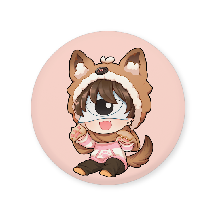 せんたんクリスマス　缶バッジB