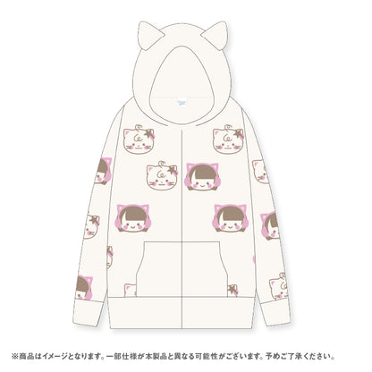 【TAMAchan】Catnap Room 猫耳ジップパーカー