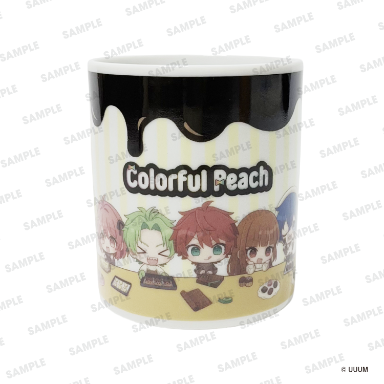 【カラフルピーチ】バレンタイン　マグカップ