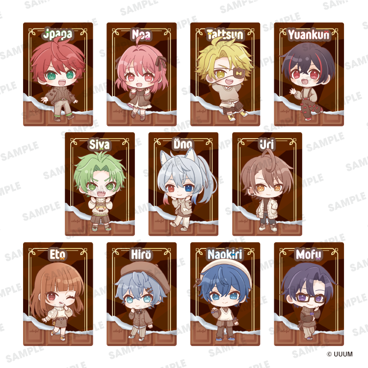 カラフルピーチ】バレンタイン ランダムカード|カラフルピーチ カラフルピーチ】バレンタイン ランダムカード|カラフルピーチ