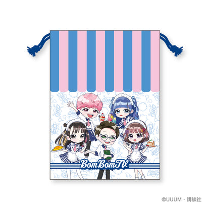 【ボンボンTV】コラボカフェ&amp;ショップ　きんちゃくポーチ