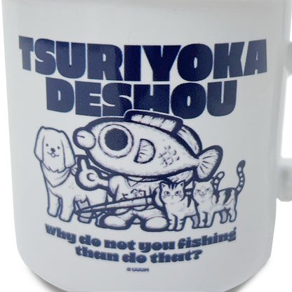 【釣りよかでしょう。】全員集合 マグカップ