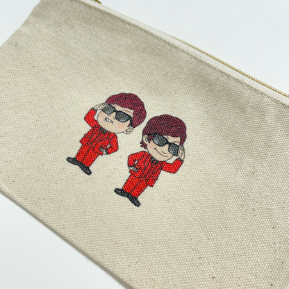 キャンバスポーチ