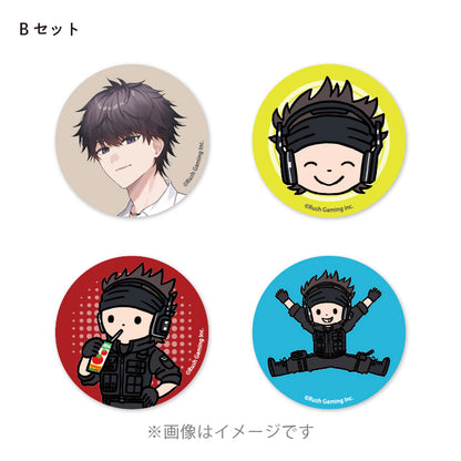 【ハセシン】缶バッジセット