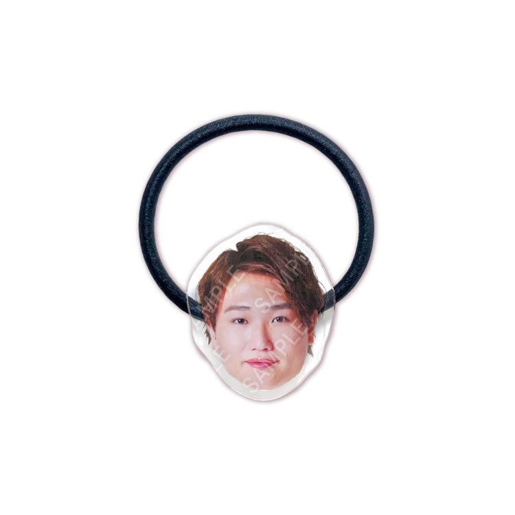 【すずしょうと】うちわ完売記念 変顔ヘアゴム（ランダム6種）