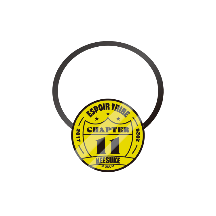 ランダム ガラスヘアゴム