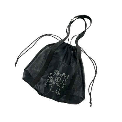 【とったび】きんにくゴシゴシメッシュトート