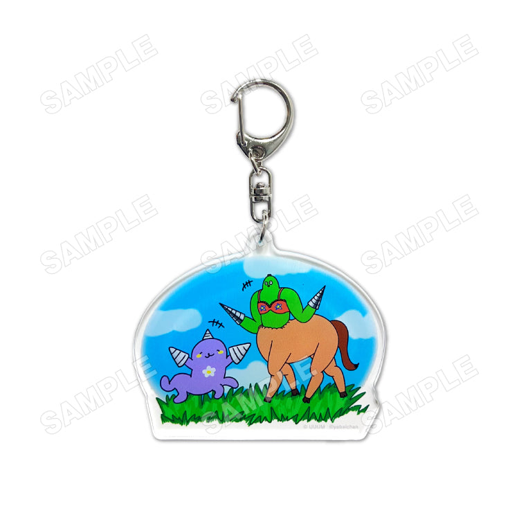 【アクキー】友達ドリルケンタウロス会話に花が咲くアクリルキーホルダー