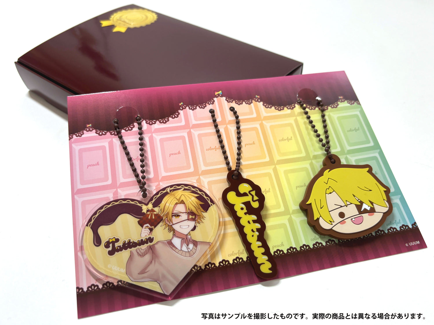 【カラフルピーチ】バレンタイン　キーホルダーアソートボックス
