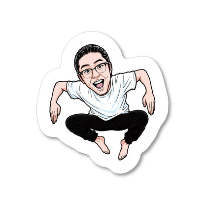 じゃじゃまるステッカー