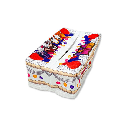 【ぷちひなフレンズ】100万人記念　ケーキ風ティッシュケース