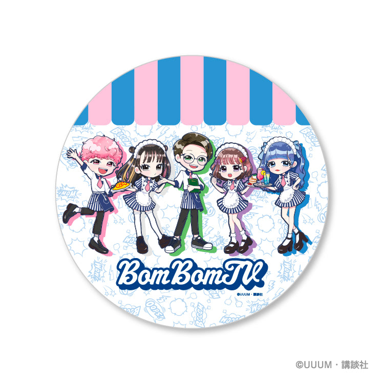 【ボンボンTV】コラボカフェ&amp;ショップ　ラウンドクッション