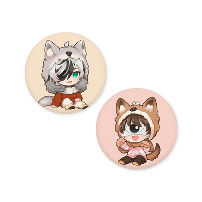 せんたんクリスマス 缶バッジB｜先端恐怖症 - Creator Store