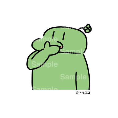 【トマトスコスコ人生】ステッカーのばまん