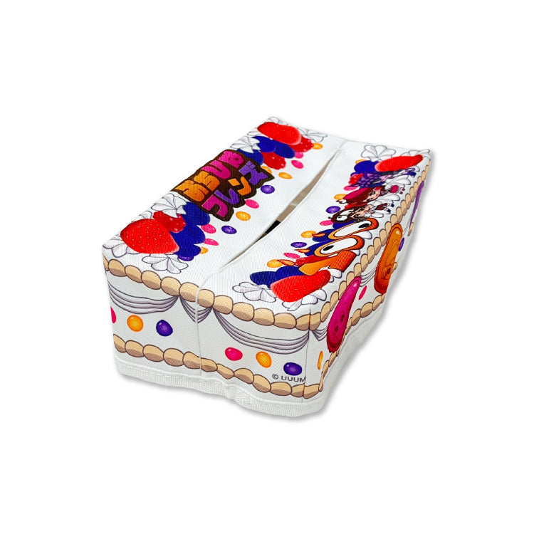 ぷちひなフレンズ】100万人記念 ケーキ風ティッシュケース｜ぷちぷち