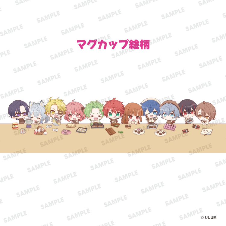 【カラフルピーチ】バレンタイン　マグカップ