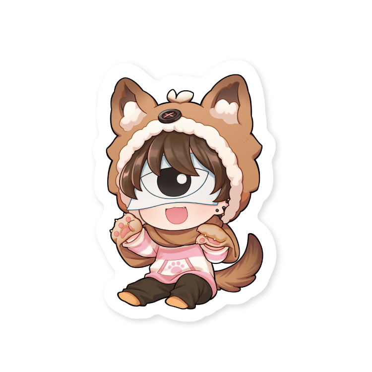 せんたんクリスマス　ステッカーA