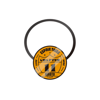 ランダム ガラスヘアゴム