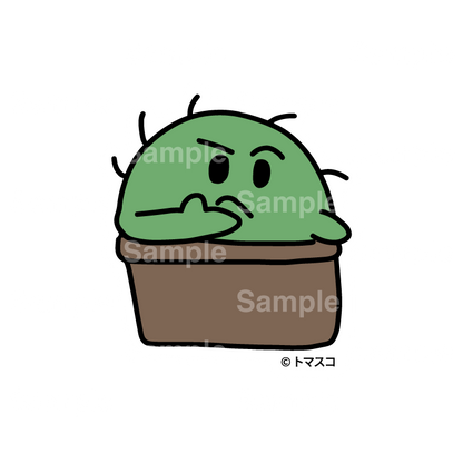 【トマトスコスコ人生】ステッカーぐちつぼ