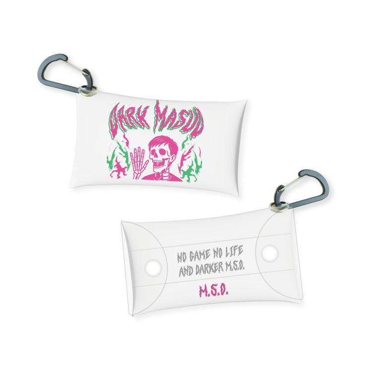 【Masuo】スカルDark M.S.O クリアマルチケース