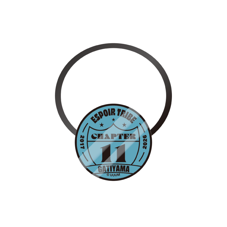 ランダム ガラスヘアゴム