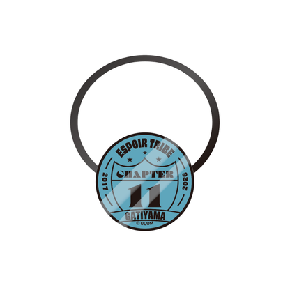 ランダム ガラスヘアゴム