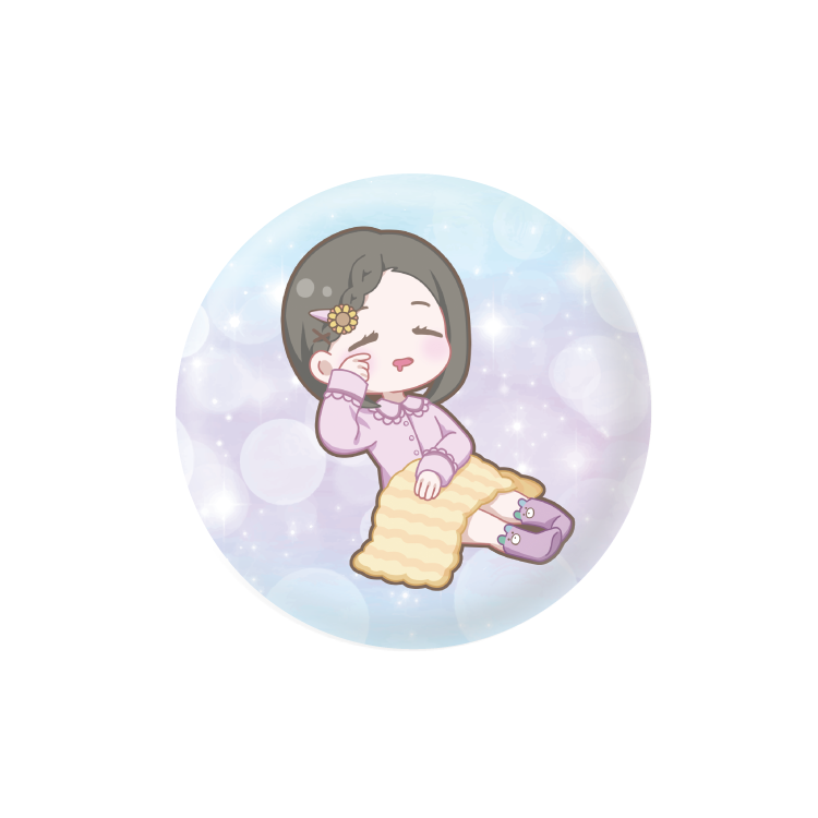 ねぇね描き下ろし！第１弾ララベア＆まーおートレーディング缶バッジ