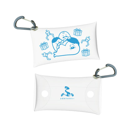 ふざけファクトリークリアマルチケース（ゲームセンターver）ブルー